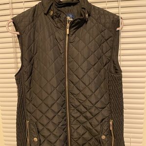 Blue rain womens vest - size medium